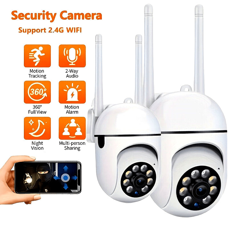 Outdoor Night Vision Security Camera HD 5G WiFi for Home Surveillance