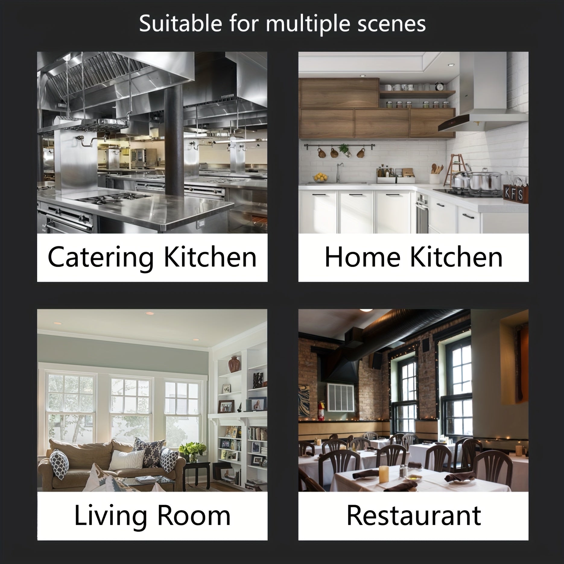 Modern Ceiling Fan with Lights Dimmable LED Remote Control for Living Room Kitchen