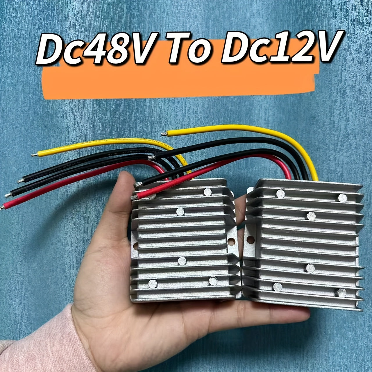 48V to 12V DC Voltage Converter for Electrical Hard Wiring