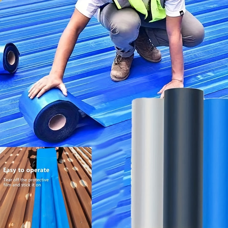 Waterproof Roofing Tape for Large Metal Roofs Rust and Leak Prevention Multiple Colors and Sizes