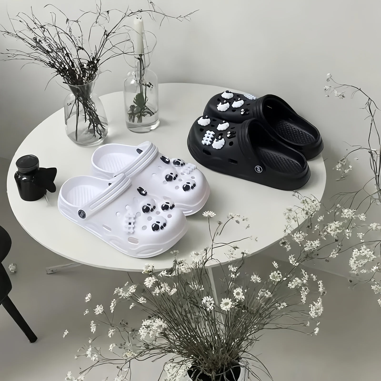 Women's EVA Flat Sole Farm Style Sandals Summer Garden Shoes