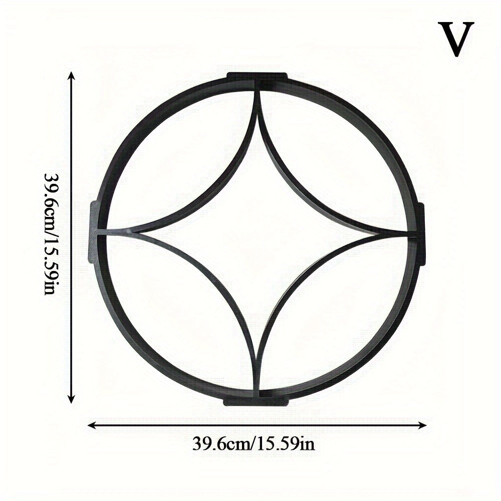 DIY Garden Walk Pavement Mold for Cement Brick Stone Road Concrete 1 Piece