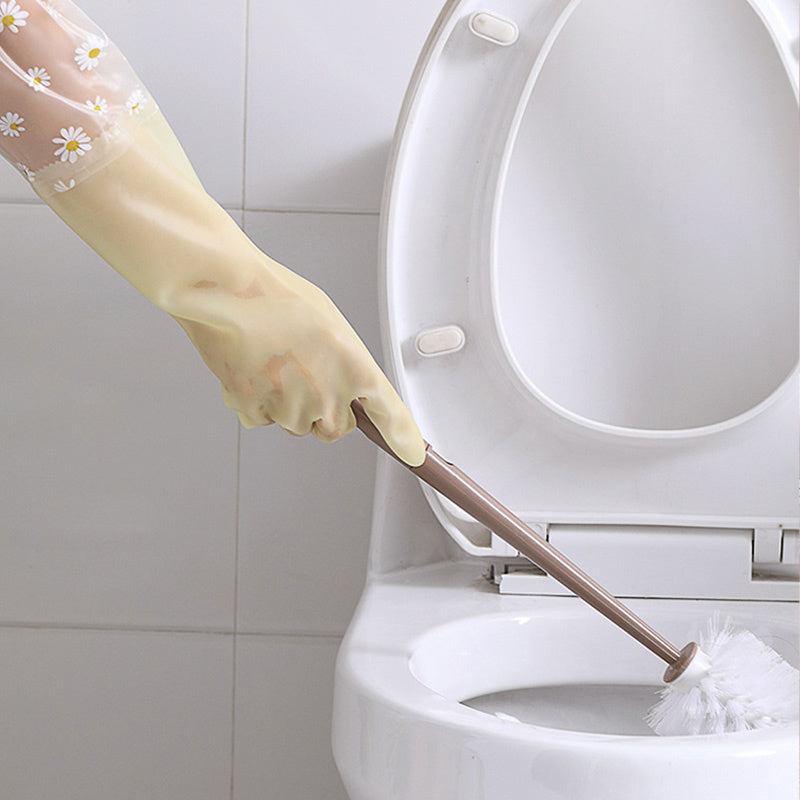 Rangli suv o'tkazmaydigan tozalash qo'llari, oshxona, kir yuvish va hammom uchun tormoq bilan