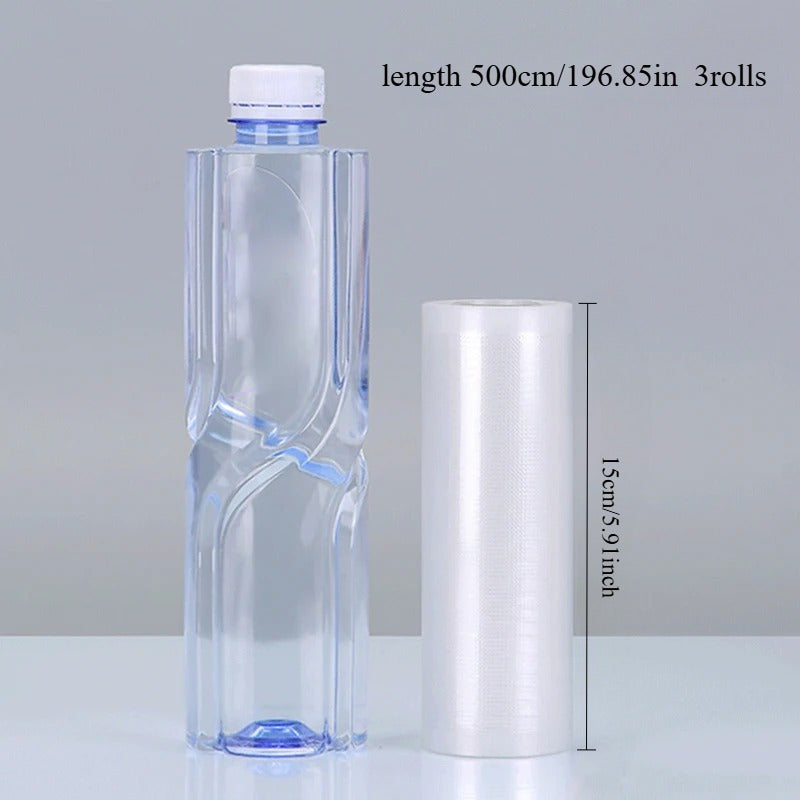 Oziq-ovqat uchun mos BPA-siz vakuum yopishqoq sumkalar, moslashtirilgan uzunlik, oziq-ovqat saqlash