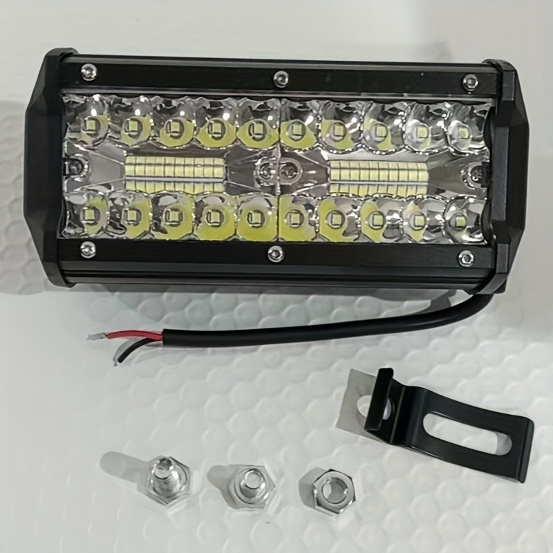 Комбинированная лампа из 40 светодиодов для автомобильных фар для грузовиков и мотоциклов, вспомогательные огни