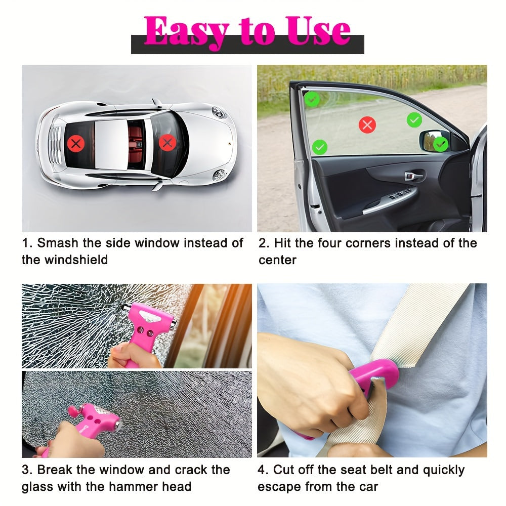 Car Safety Hammer with Seatbelt Cutter for Emergency Rescue Tool