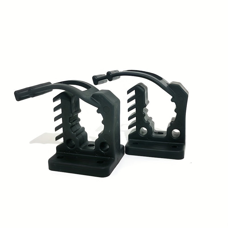 2-Pack Durable TPU Clamps for Offroad Vehicles, ATVs, Boats, 2.54-3.28 cm Diameter