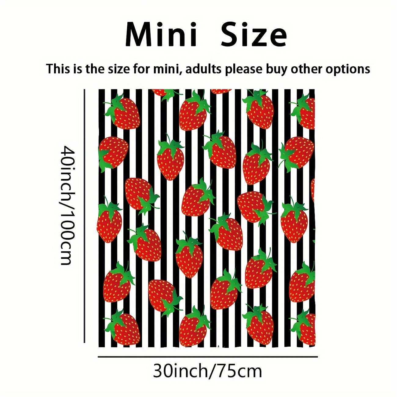 Qora chiziqli mikroflanel fleece yostiqchasi 1 ta raqamli bosma yengil