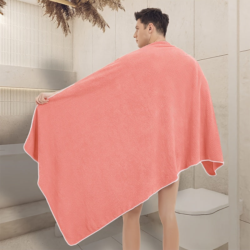 Microfiber Towel 88.9cm x 177.8cm Quick-Dry Absorbent Lightweight for Shower Beach Pool