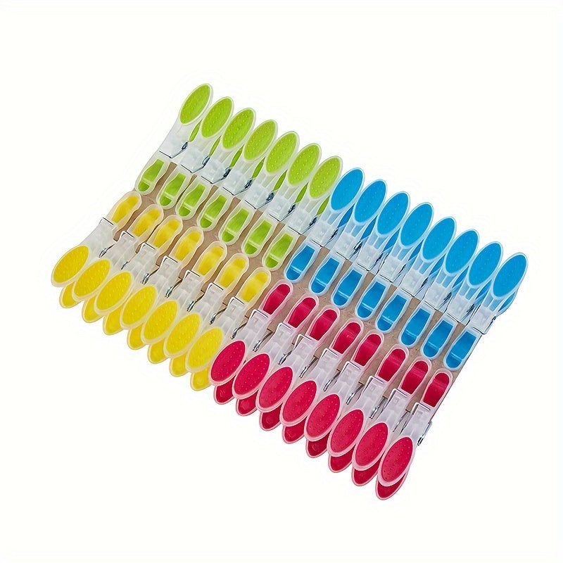 Plastic Clothespins Set of 30 for Laundry and Home Organization