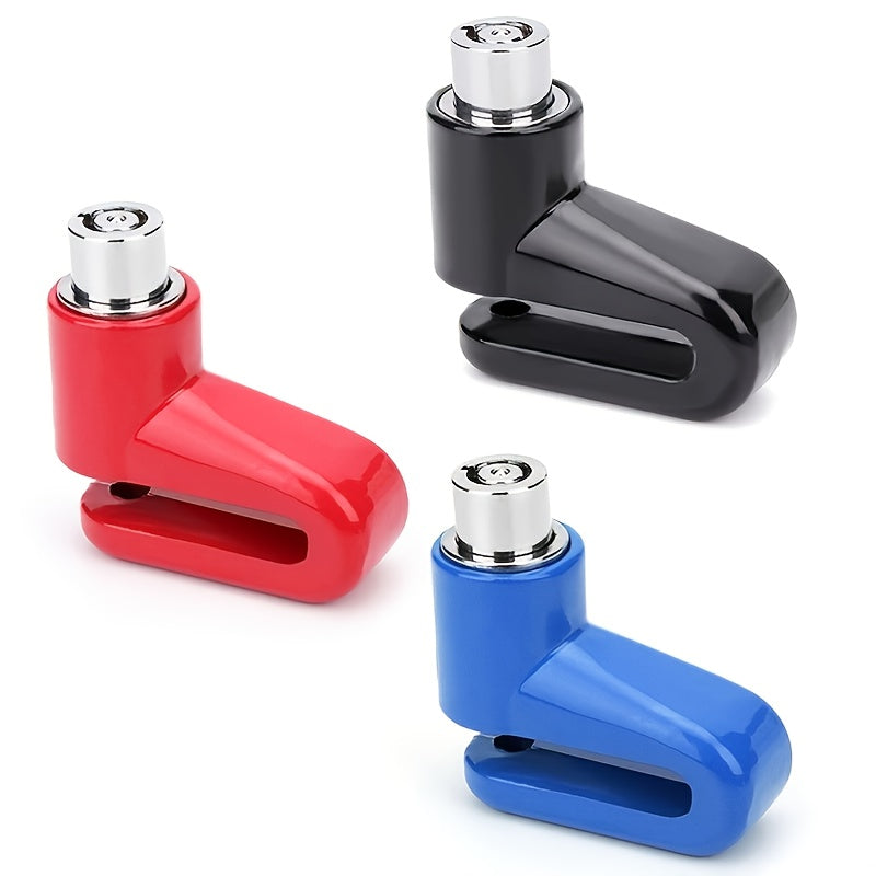 Motorcycle Disc Brake Lock Anti-Theft with Reminder Rope