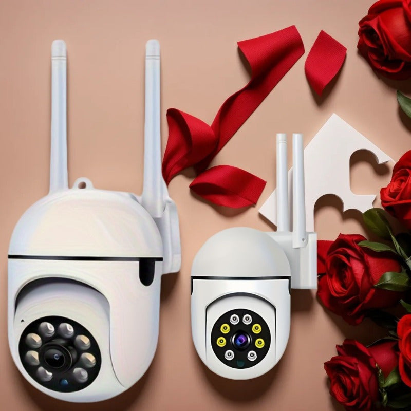 Ichki Wi-Fi xavfsizlik kamerası, pan tilt zoom, kechqurun ko'rish, ikki tomonlama audio va harakat ogohlantirishlari bilan