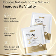 Unisex Korean Snail Revitalizing Skincare Set 5 or 10 Pieces Moisturizing Glycerin Free