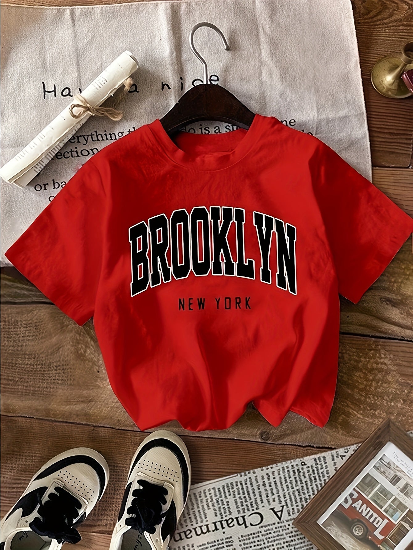 3-chi qism Vintage American English grafik crop top T-shirtlar ayollar uchun yozgi kundalik kiyim