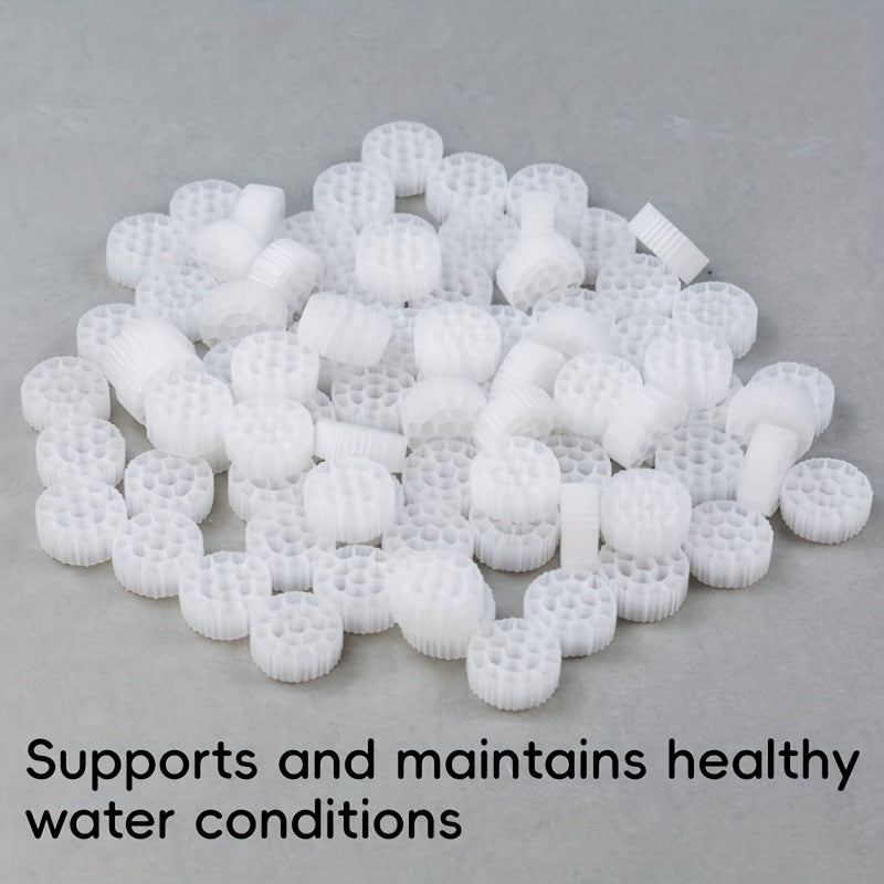 Uncharged PE Biological Pond Filter Media for Nitrification in Fish Tanks and Aquaponics