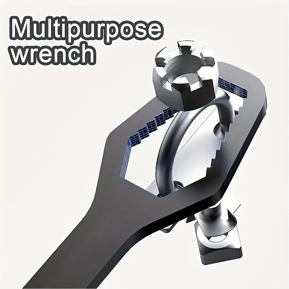 Self-Tightening Wrench Chrome Vanadium Steel 3-17mm for Cars Bikes Repairs