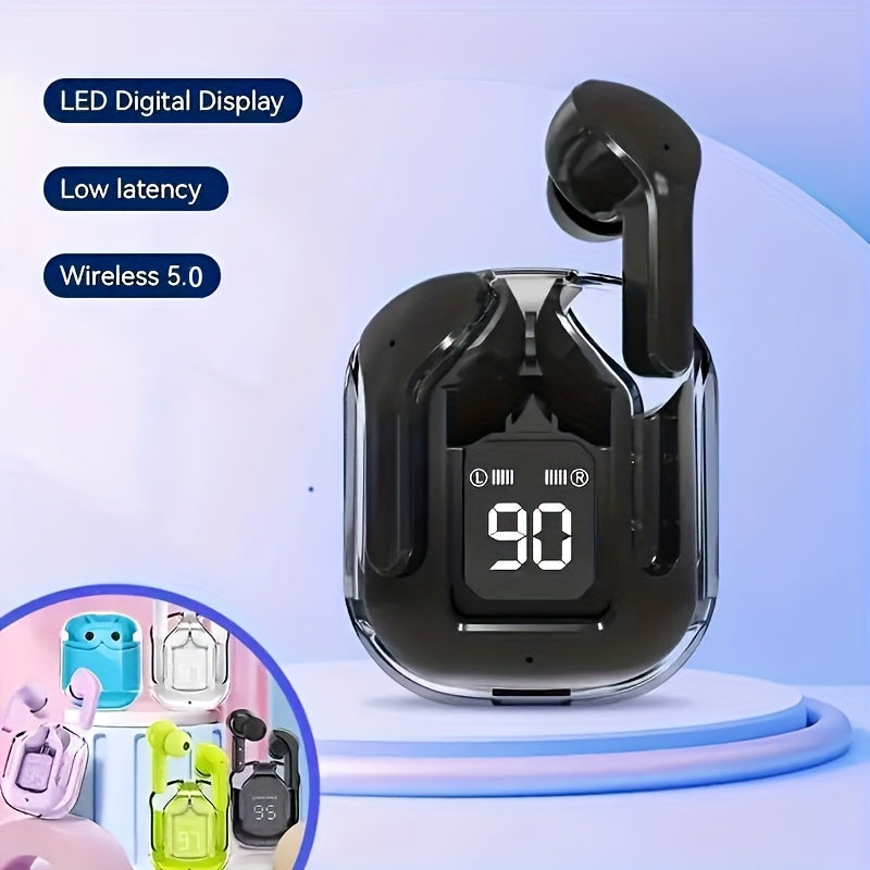 Wireless Earbuds Active Noise Canceling In-Ear Stereo Microphone Charging Case