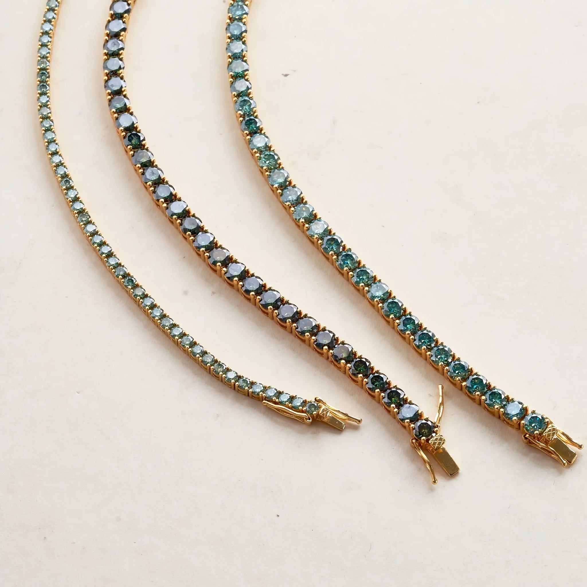 1 dona Qimmatbaho toshlar Ayollar 925 Sof Sterling Kumush Oltin Qoplangan 5mm Ko'p Rangli Moissanite Tennis Bilaguzuk Erkaklar va Ayollar uchun. Ushbu Qizg'in Sotilayotgan Luks Moda Hip Hop Bilaguzuk  mukammal Qizlar kuni, Onalar kuni, Yubiley, To'y yoki