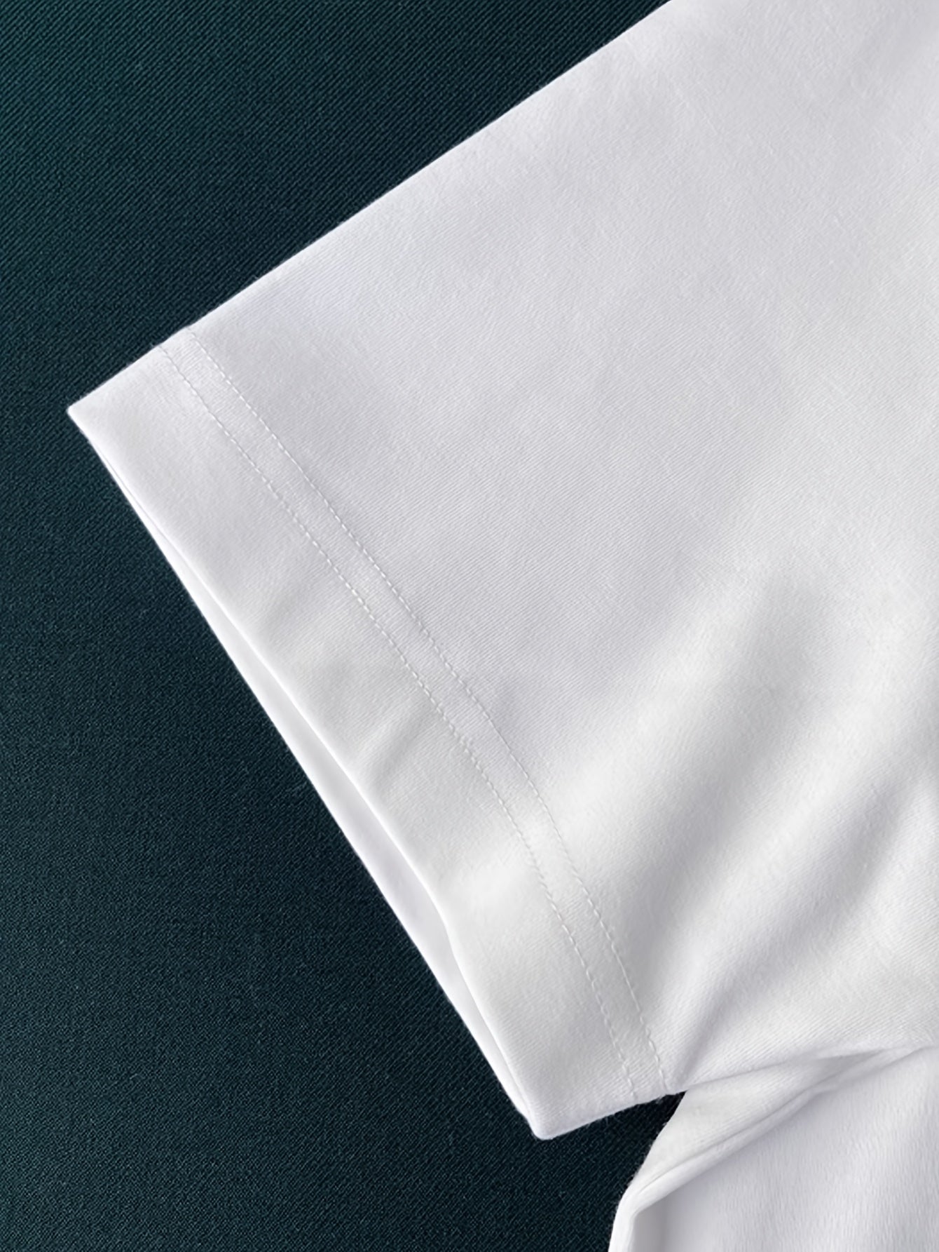 Мужская футболка с коротким рукавом, случайным принтом и стойкой, полиэстер спандекс, облегающий крой