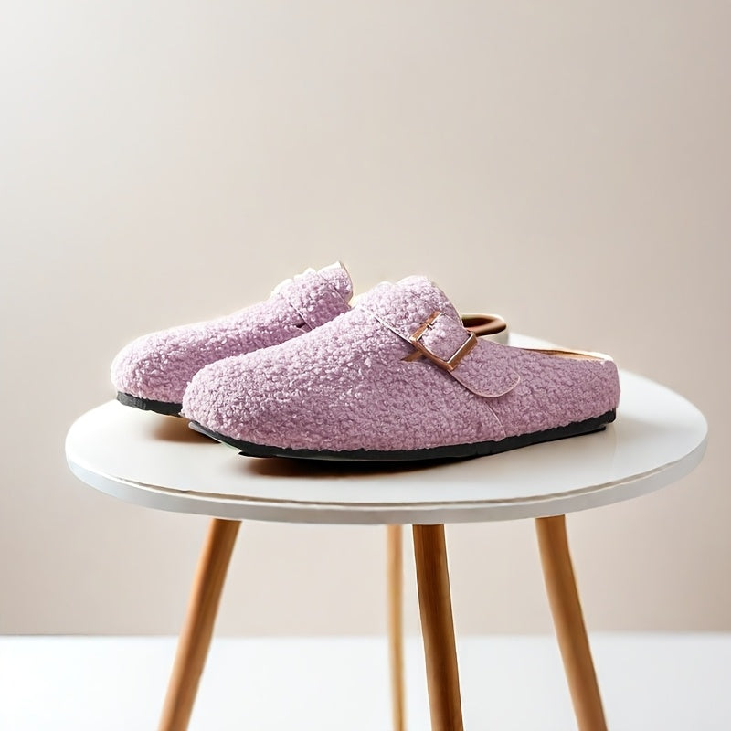 Women's Casual Outdoor Slip-On Shoes Lightweight EVA PU Sole Solid Color