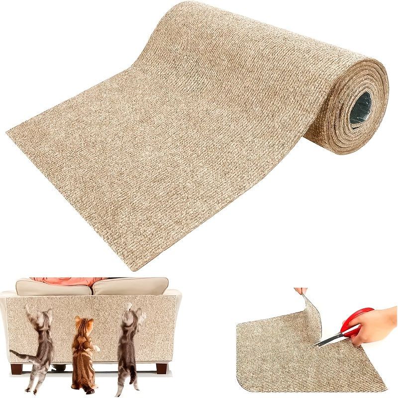Cat Scratching Pad Wool Blend Reusable Durable Polyester Furniture Protector