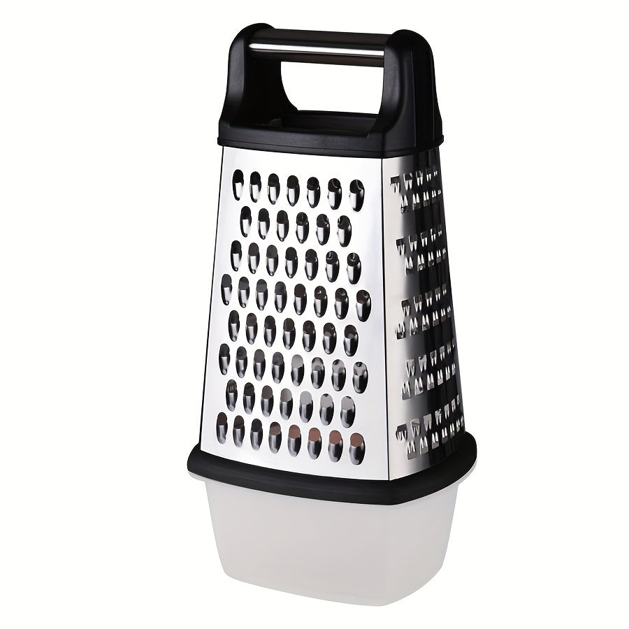 Stainless Steel Box Grater for Vegetables Cheese Ginger Garlic Potatoes