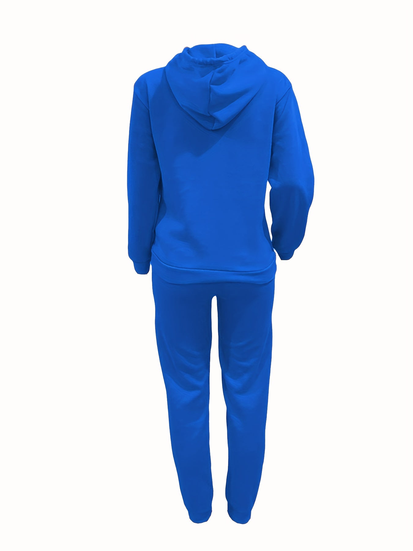 5766P68 Sviter Plus Velvet Yevropa va Amerika Ayollari uchun Kuz/Qish Bosma Ikki Qismli Kostyum