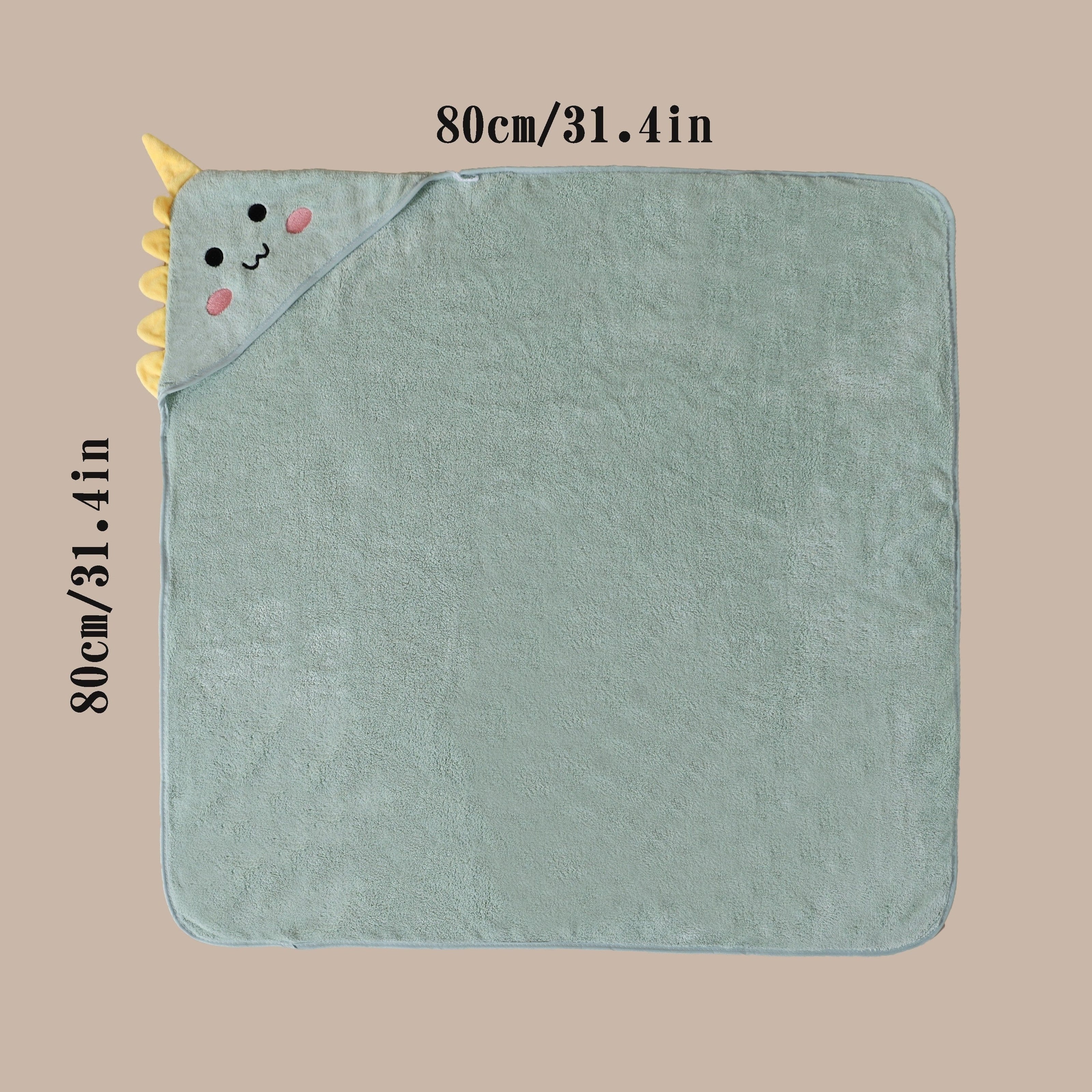 Cartoon Bath Towel and Robe Set for Kids Ultra-Fine Fiber Super Absorbent Easy Drying