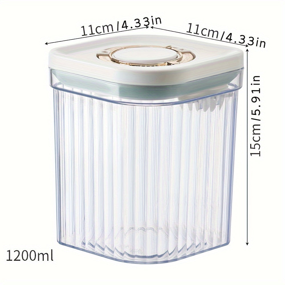 Yopiq qopqoq va formula saqlash uchun alohida bo'limlari bo'lgan ko'chma sut kukuni idishi, yosh bolalar uchun mos.