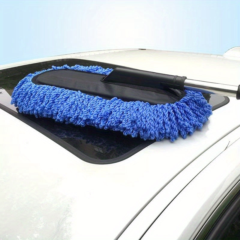Nanofiber Car Wash Mop Extendable Microfiber Car Cleaning Tool