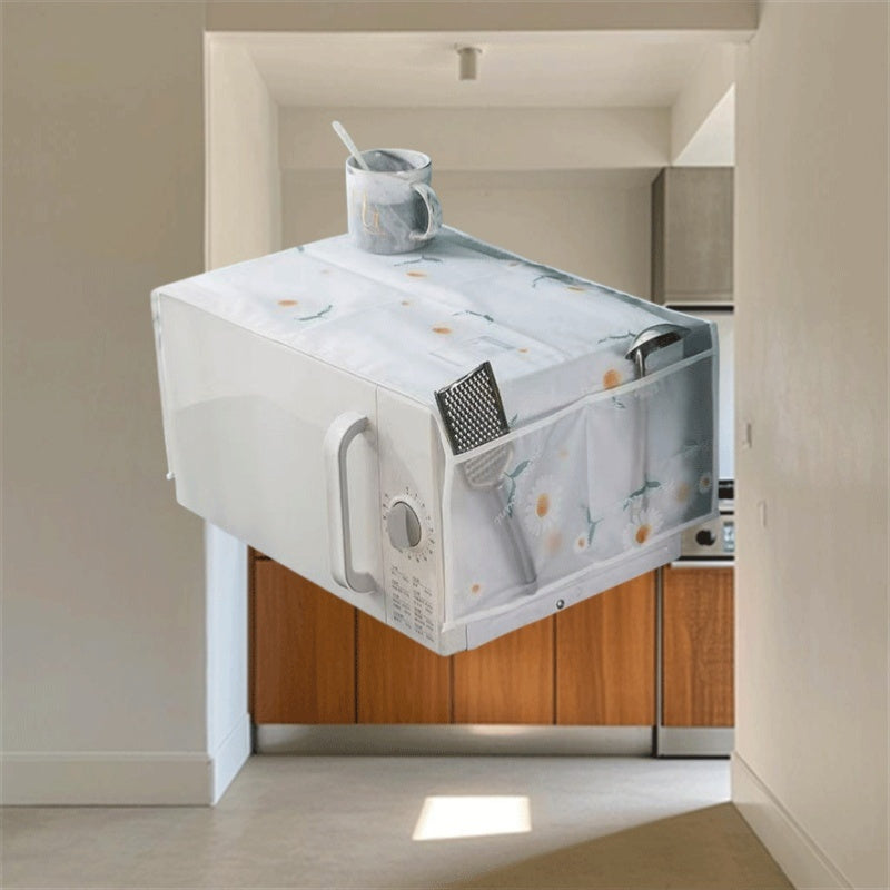 Cubierta para refrigerador a prueba de polvo, material PE, protección contra polvo y arañazos