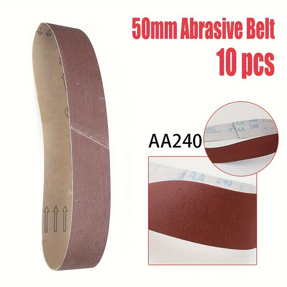 50mm kenglikdagi silliqlash lentasi uchun uchburchakli maydalagichlar uchun mos keladigan qo'shimcha, bardoshli material, quvvat talab qilinmaydi