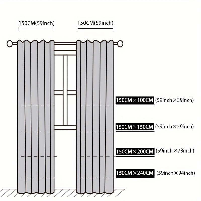 Floral Lace Curtain for Homes Perforated Sheer 1 Piece
