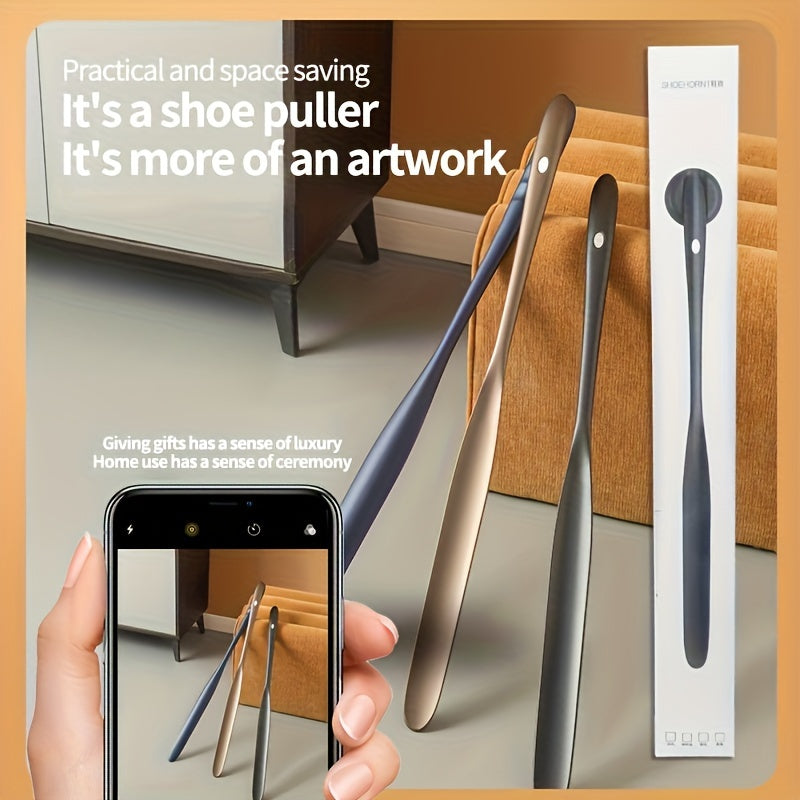 Длинная магнитная обувная лопатка из нейлона для крепления на стену, легкая для захвата, для пожилых и детей