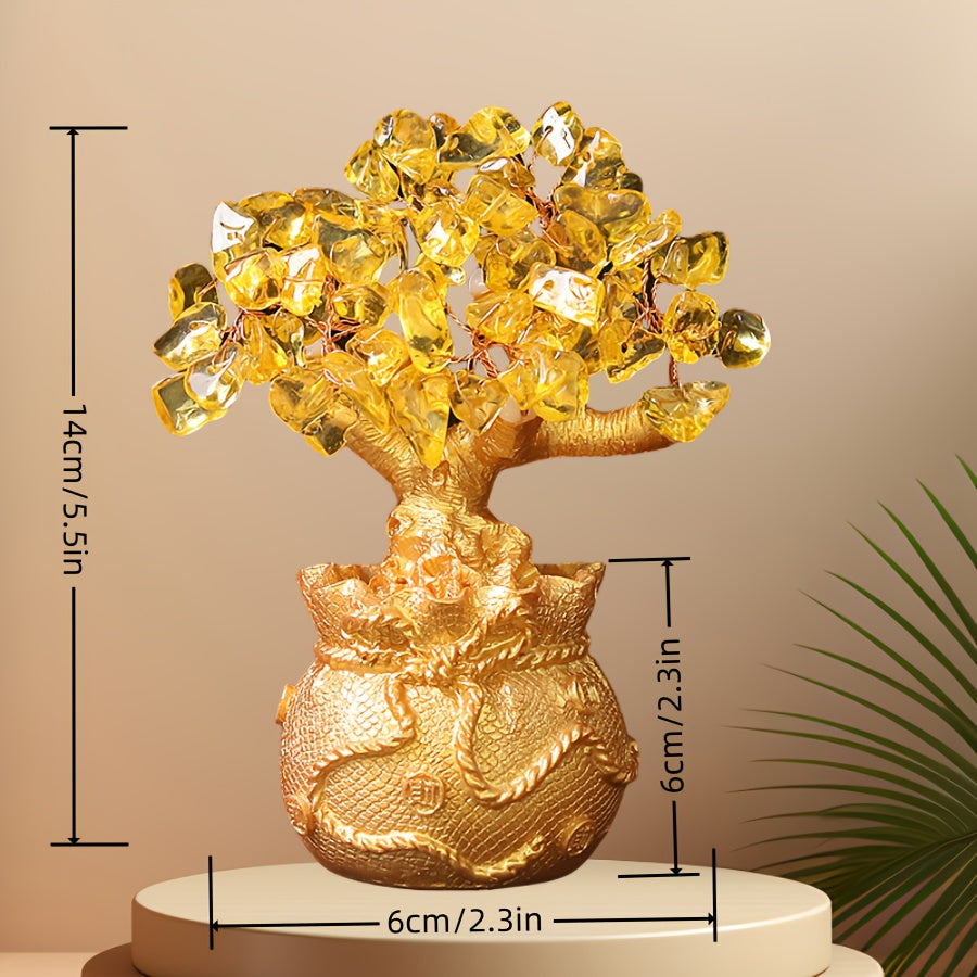 Resin Craft Gift for Attracting Wealth and Success Room Decor