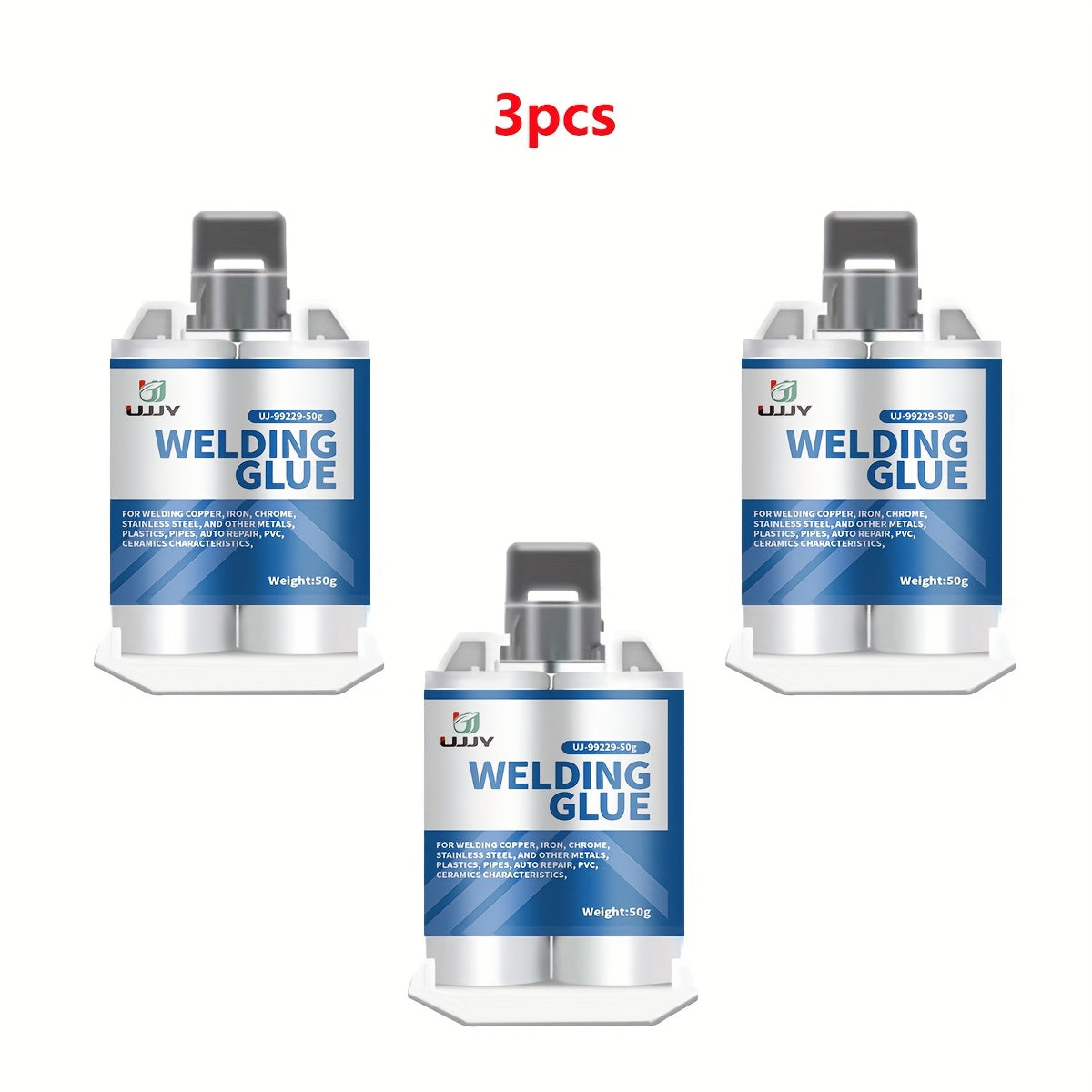 Waterproof Oil-Resistant High-Temperature Welding Glue for Metal Glass Plastic Wood 80g 30g Tubes