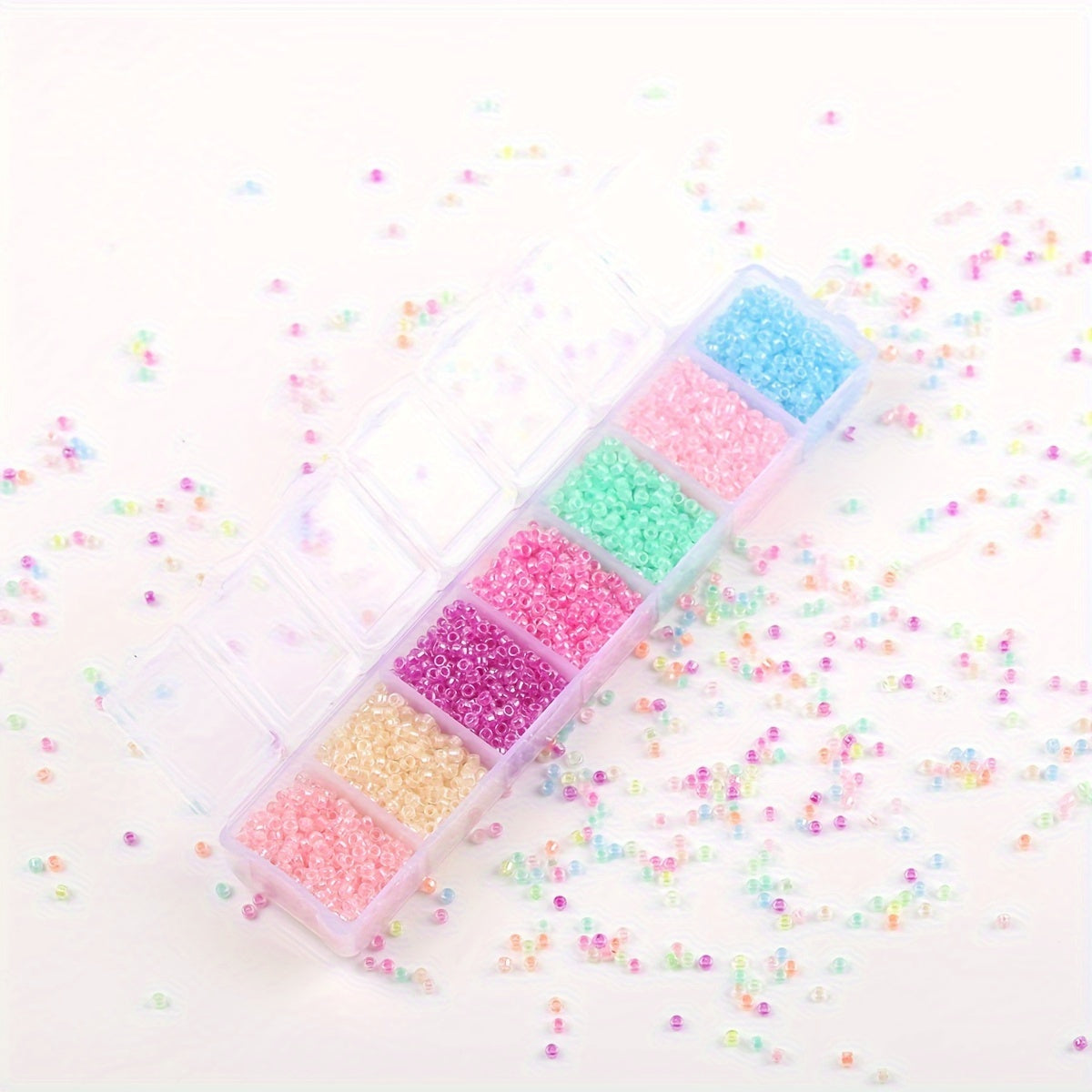 Glow-in-the-Dark Glass Beads for Jewelry Making, Crafting, DIY Accessories