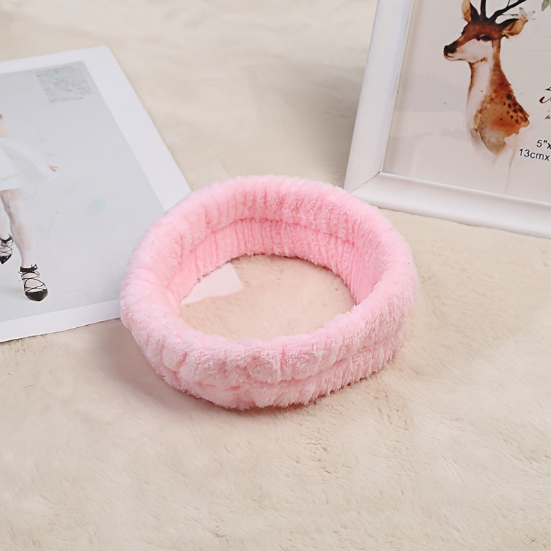 Women Ladies Elastic Non-Slip Headscarf for Makeup Face Washing Bathing Yoga Sports