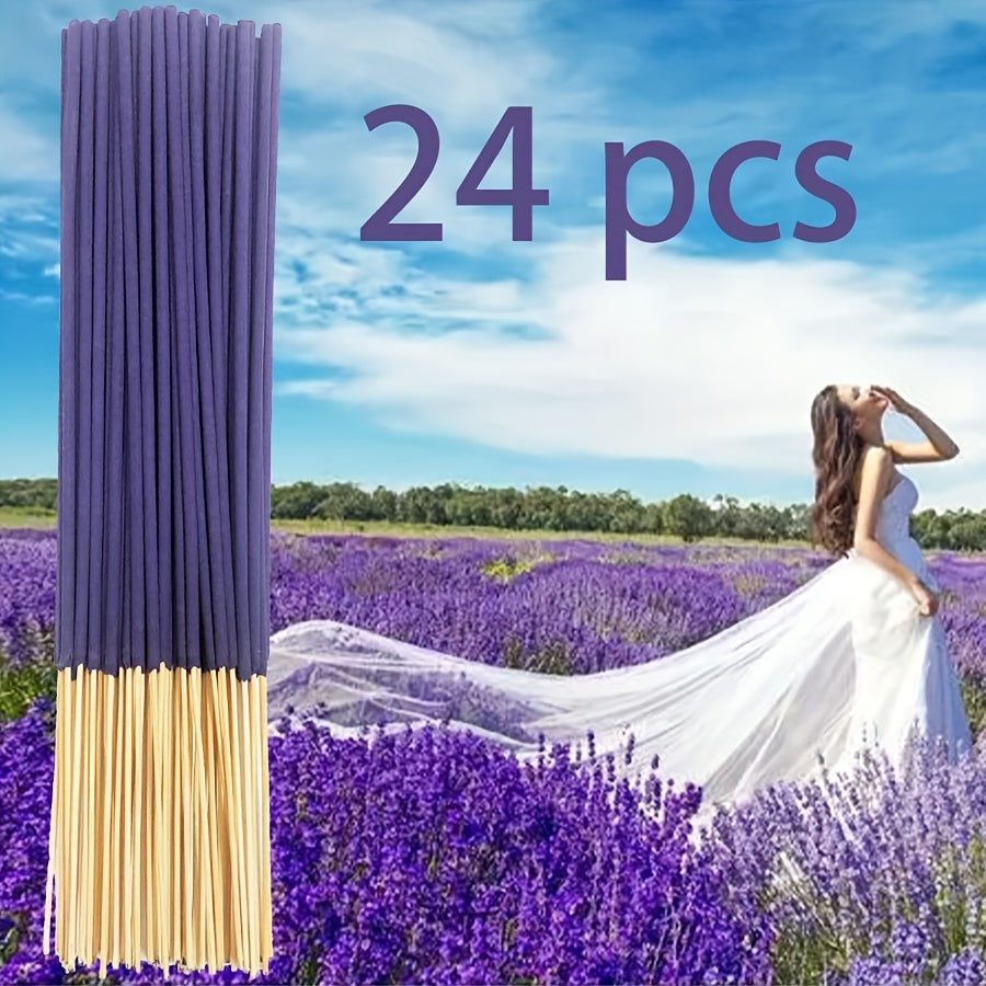 Lavender Incense Sticks 22cm Pack of 24 96 or 199 for Feminine Scents