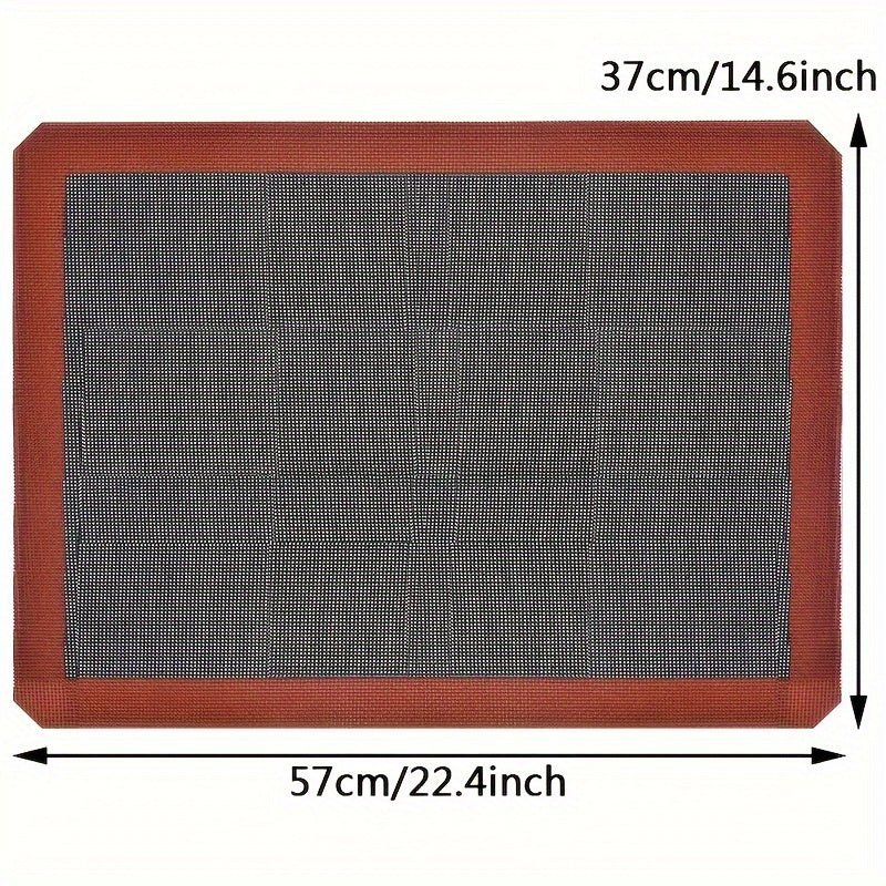 Silicone Baking Mat Double-Sided Nonstick Oven Liner Perforated Mesh for Baking
