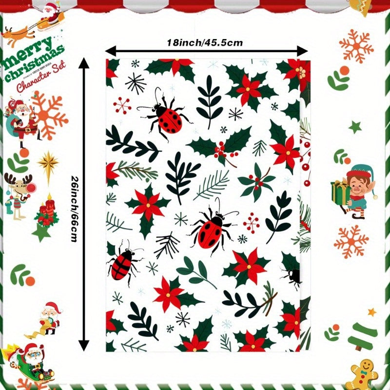 Christmas Kitchen Towels Set 18x26 Inches Festive Holiday Decor Soft