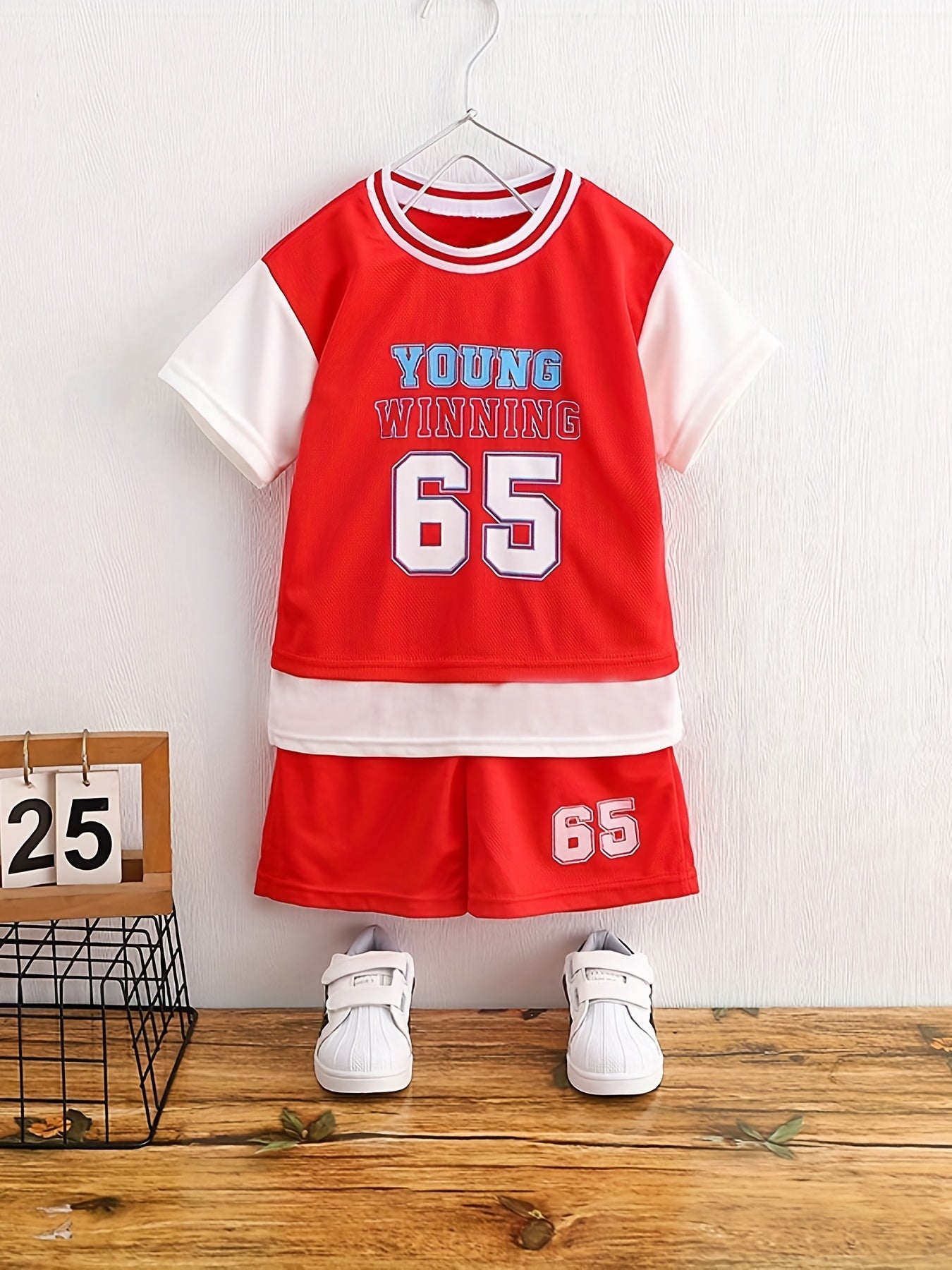 Kids Boys Casual Outfit Set T-Shirt and Shorts Summer Clothes Age 12 and Under