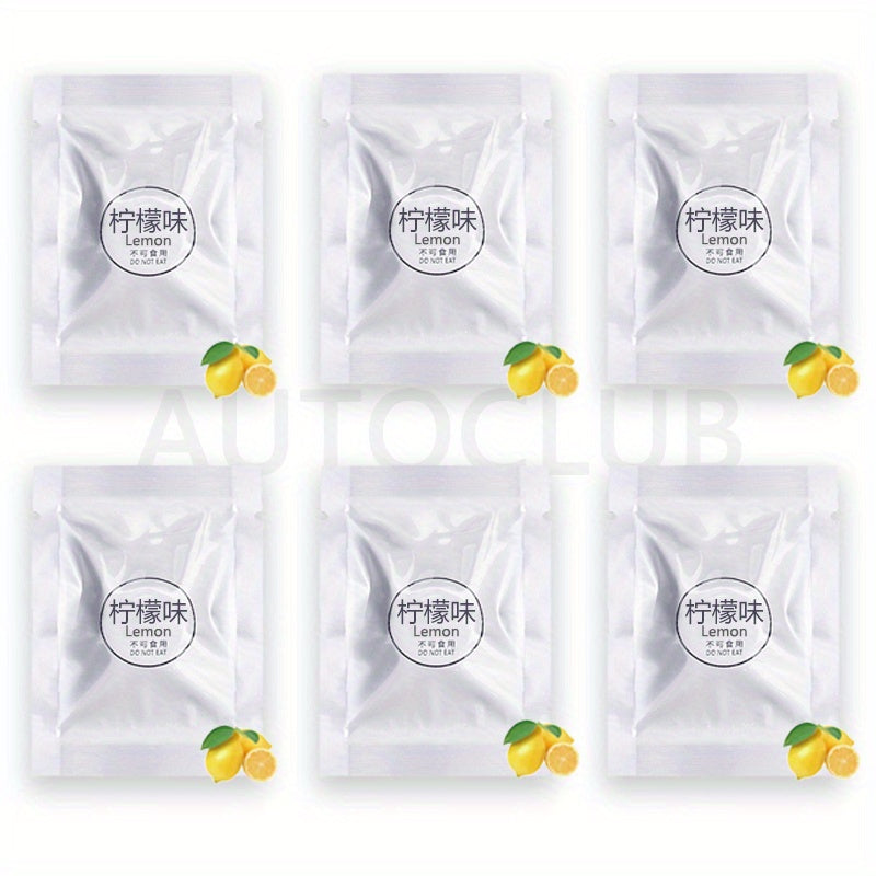 6Pcs Car Fragrance Tablets Long-Lasting Air Refreshers