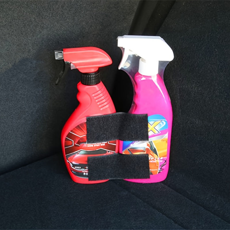 4pcs Car Trunk Organizer Straps Nylon Secure Storage for Fire Extinguishers Black