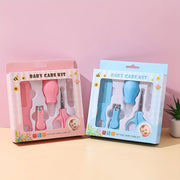 Baby Care Set 5 Pieces for 3 Years Plus with Nasal Aspirator Nail Clippers and Comb