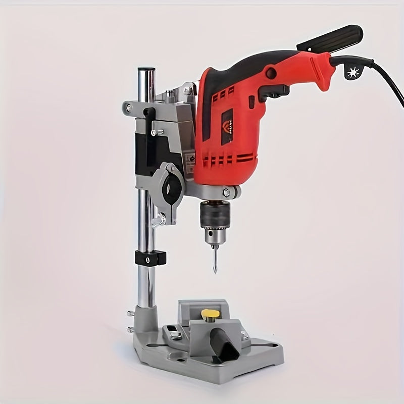 Mini Drill Press Stand Metal Benchtop Tool for DIY Crafts Manual Operation