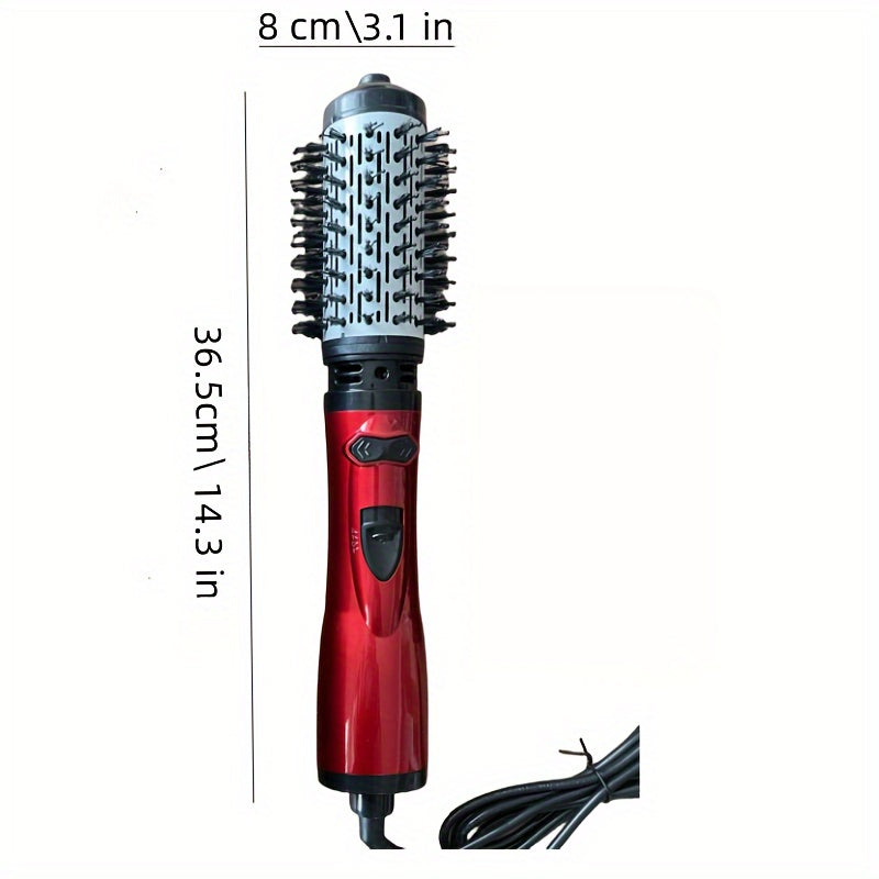 Cepillo de aire caliente multifuncional para peinar y secar el cabello con control termostático