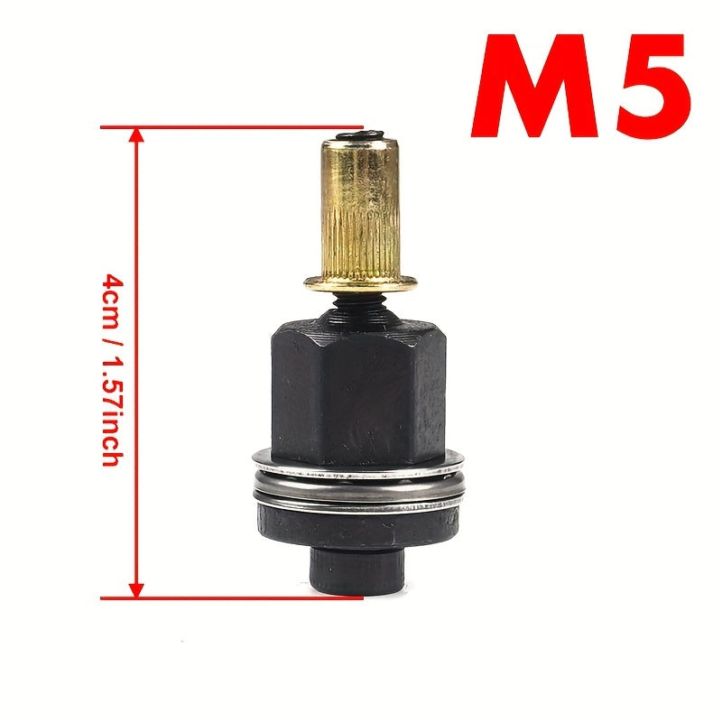 Manual Rivet Nut Puller Tool Set with Wrench and 20 Nuts