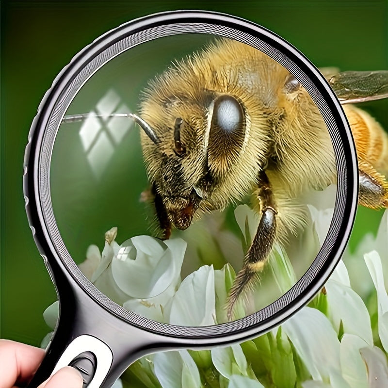 Портативная LED-лупа 30X/60X для пожилых людей с низким зрением для чтения