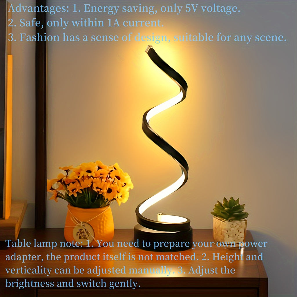 Dimmable LED Desk Lamp with Adjustable Gooseneck USB Powered Metal Finish Multiple Colors